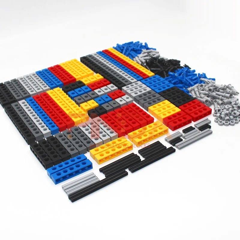 100pcs MOC Connector Panel Gear Building Blocks Bricks Car Motorcycle Set Toys Compatible 32064 3700 3701 3894 3702 3895 3703