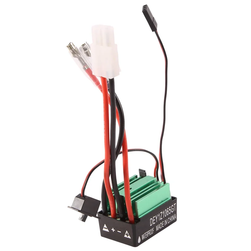

Pro 65A ESC Waterproof Brushed Electric Speed Controller With Tamiya Plug For Traxxas Trx4 Axial SCX10 HSP RC4WD HPI RC Car