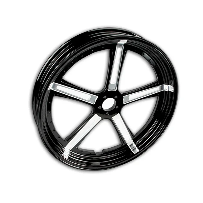 Motorcycle Parts Manufacturer Direct Sales Autocycles Wheel 21 Inch Black Aluminum Alloyy Front Wheel Tire