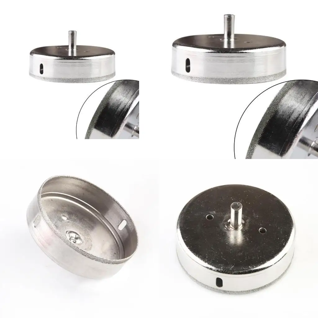 

Y1UD 110mm Hole Opener Ceramics Counterbore Diamond Hole Buddhas Bead Rounding Polishing Drill Bit Tool for Glass Ceramic