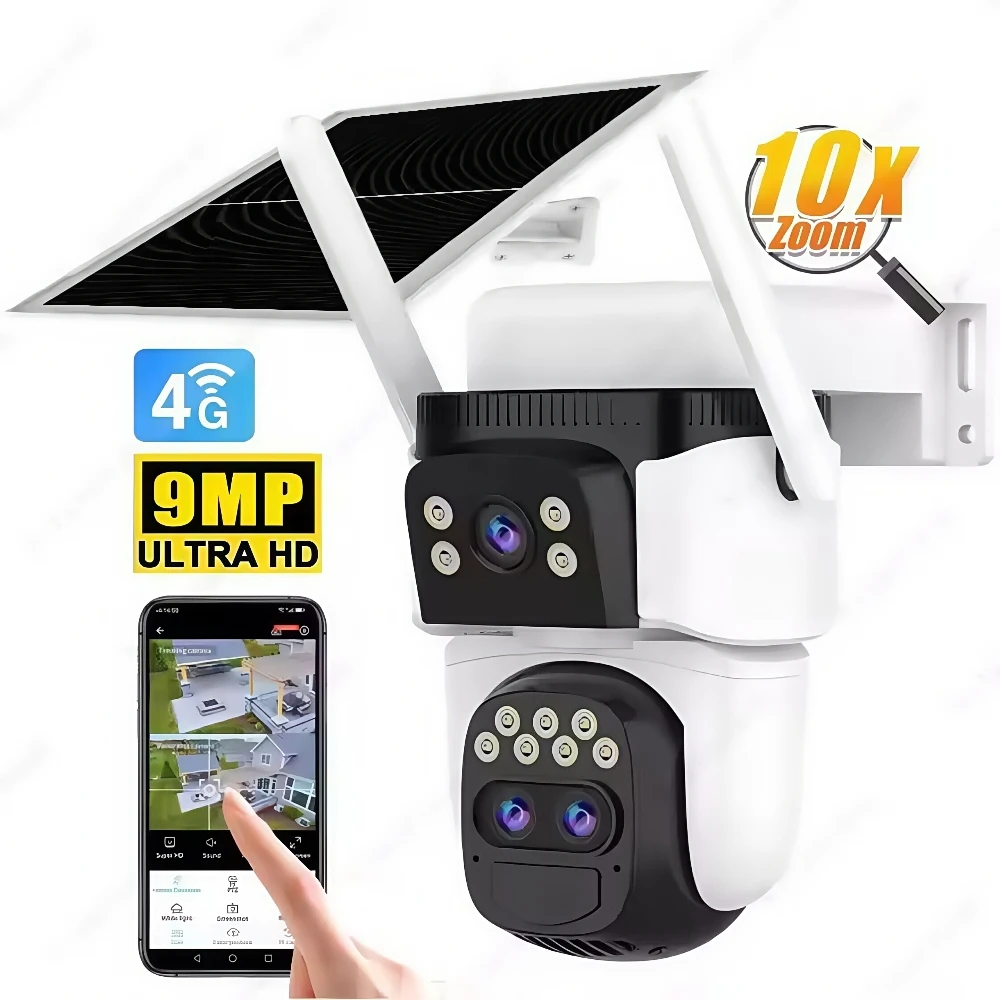 3 Lens Camera 4G Si…