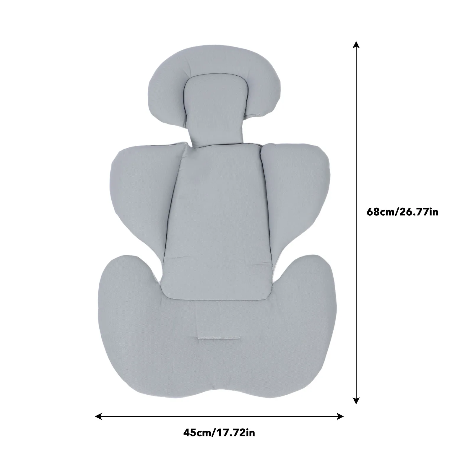 Baby Car Seat Support Cushion Car Seat Insert Cushion Lumbar Support Cushion Comfortable Easy To Clean for Carseat for Toddler