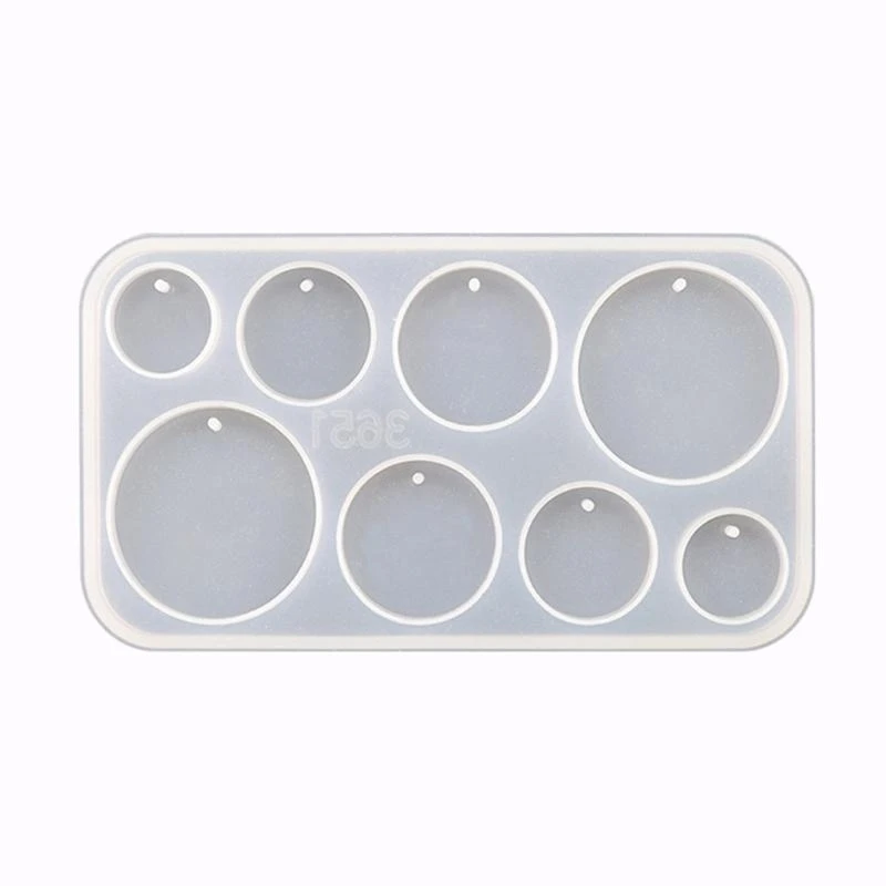 

Формы для подвесок, формы для ювелирных изделий, силиконовые формы для ключей разных форм с отверстиями, силиконовый материал,