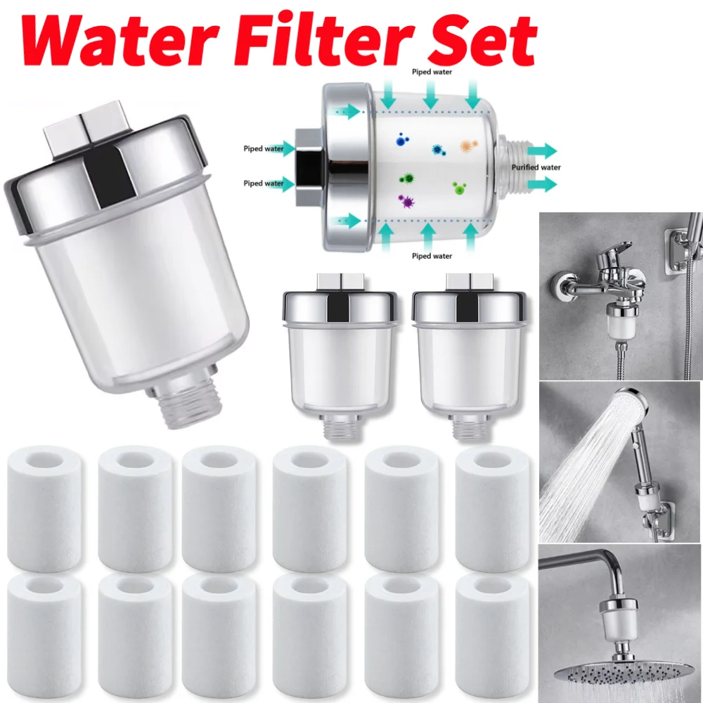 

Комплекты фильтров для очистки воды для кухни, ванной комнаты, душа, стиральной машины, бытовой фильтр для воды, высокая плотность, полипропилен, хлопок