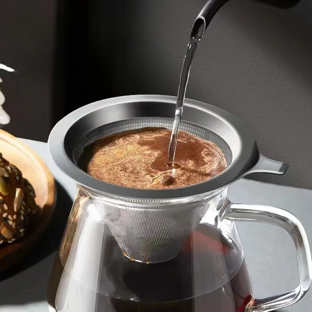 Large Reusable Coffee Filter Strainer Without Paper Use