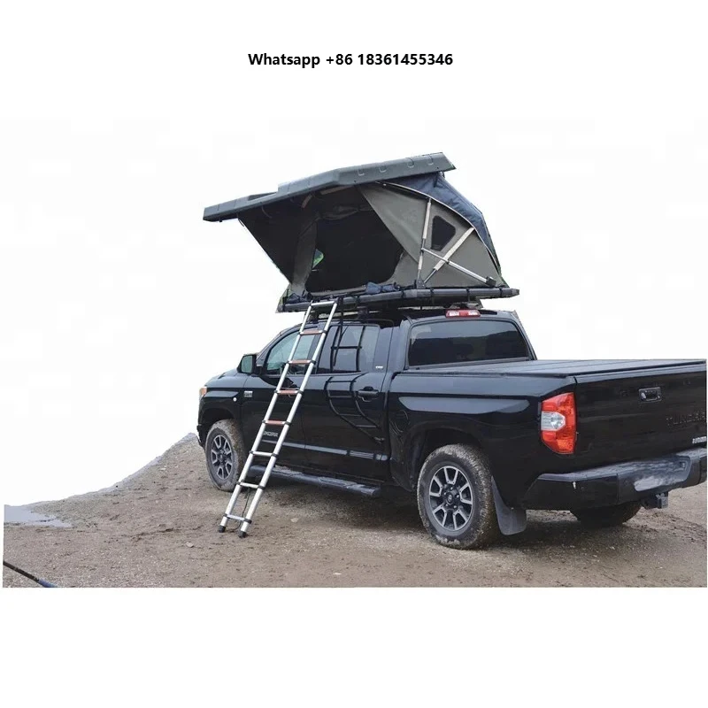 

High Quality Hard Remote Car Roof Top Tent 2 Person Camping