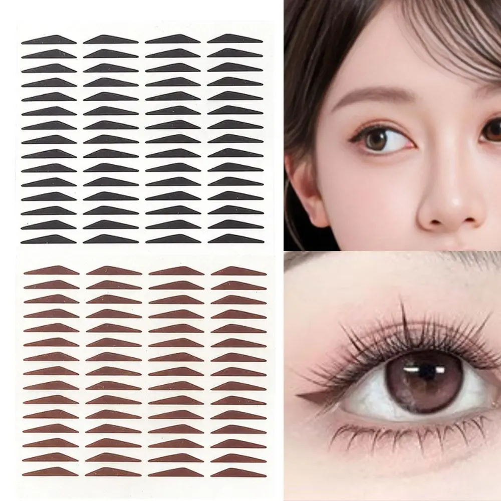 Sello de delineador de ojos resistente al agua, herramientas de maquillaje de ojos ajustables, moldeado de una sola varilla, sello de delineador de ojos, pegatina de belleza para ojos