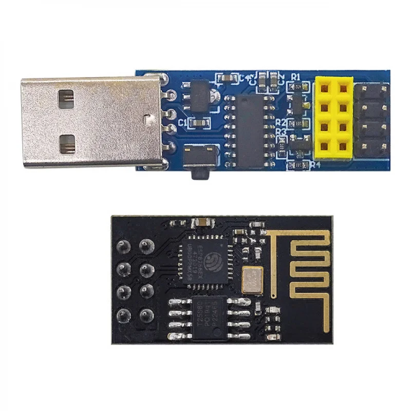 CH340CDownload BurnerESP8266 ESP-01 ESP-01S WIFIModule Downloader Debugger