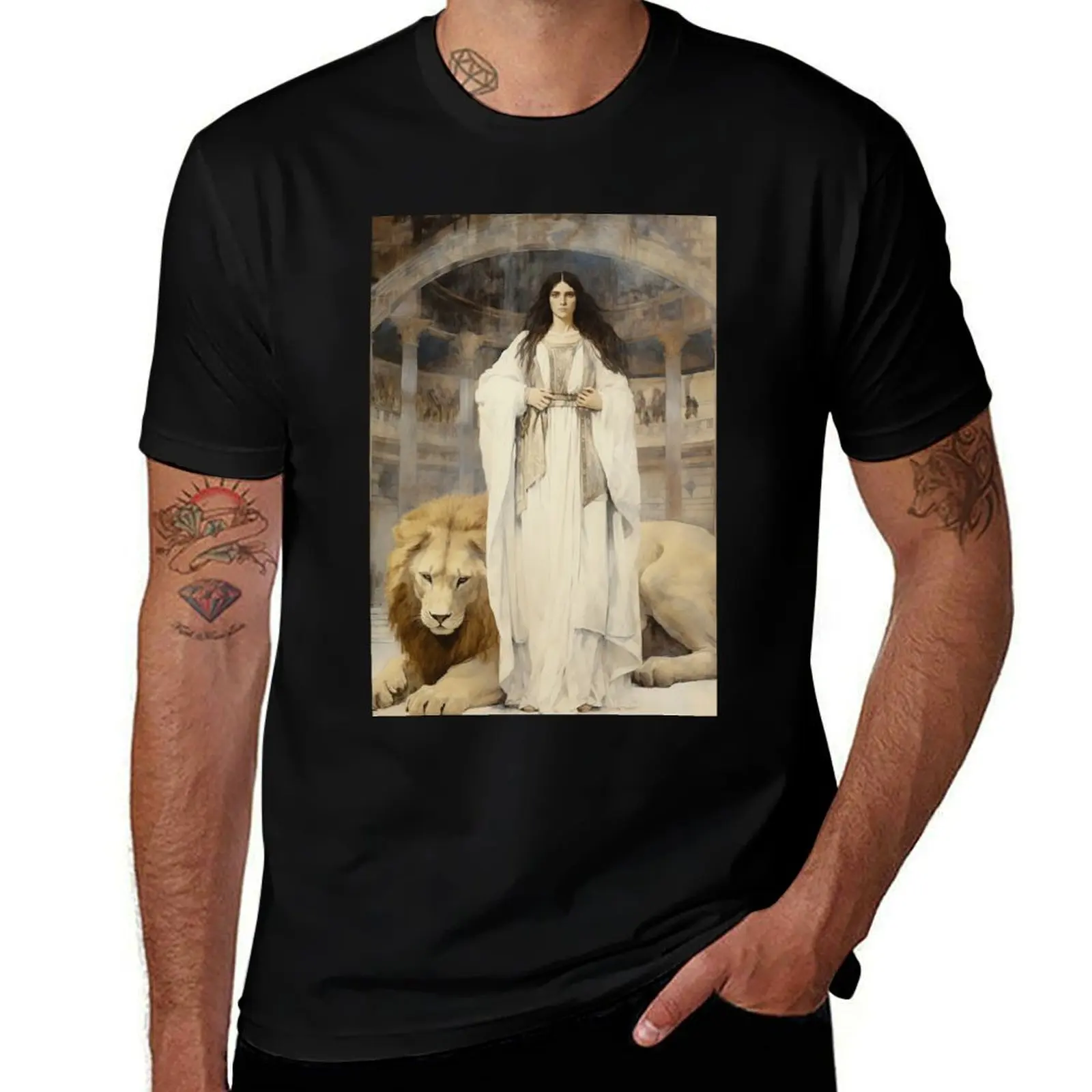 

Saint Euphemia T-Shirt graphic t shirts anime stuff blue archive black t-shirts for men