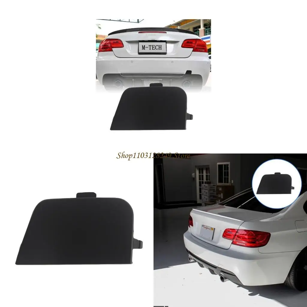

Rear Bumper Tow Hook Eye Cover Flap Caps Replacement Tow Hook Cover for E92 E93 2007-2013 Auto Part 51127893147