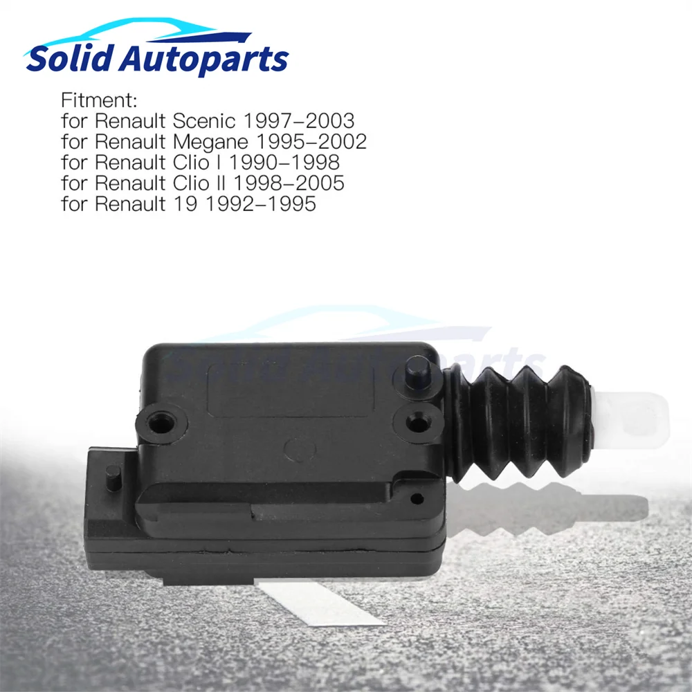 2 Pin 7702127213 Central Locking Motor Actuator for Renault Megane Scenic Clio 1997-2003 Central Locking Actuator