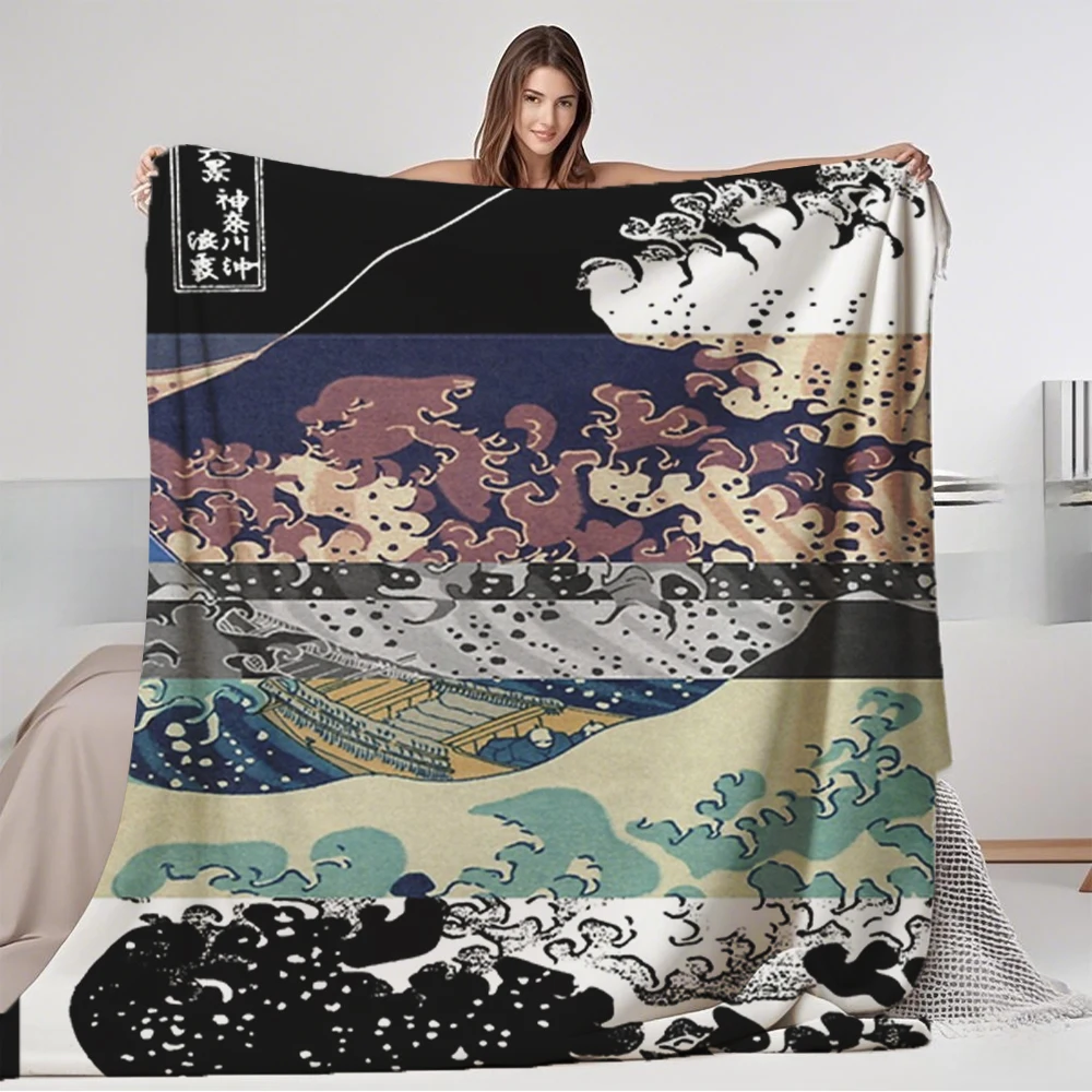 

Flannel Soft Multi-Use Blanket Blanket The Original Enchanted Tiki Room Collage Coastal Duvet Cover Microfiber Bedspread