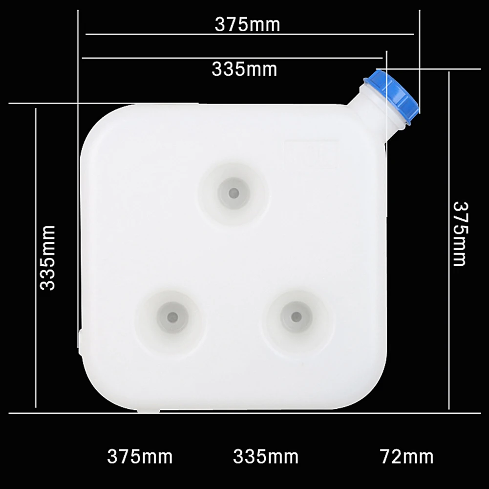 Accesorios de calentador de estacionamiento de coche, tanque de combustible de 10 litros de repuesto de coche diésel, tanque de químicos, refrigerador, espesamiento, 10 l