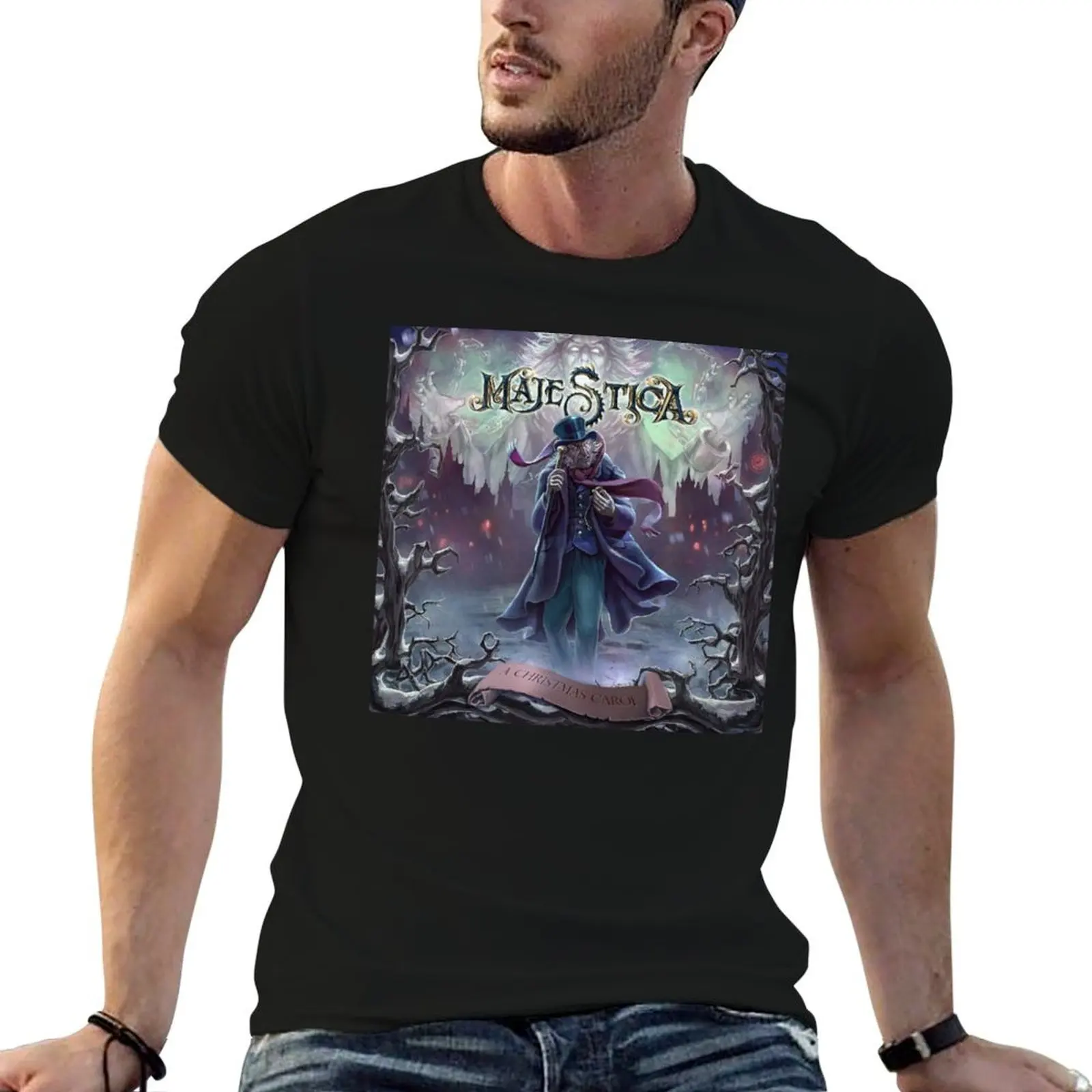 

Majestica - ReinXeed - A Christmas Carol album 2020 T-Shirt man t shirt designer man graphic t shirt T-Shirt