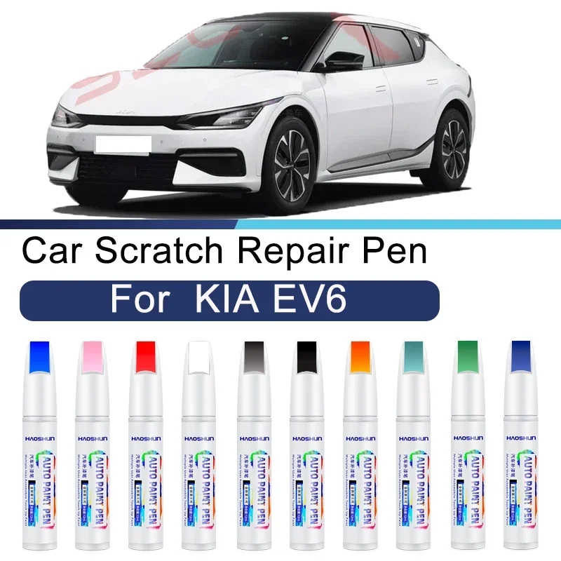 Custom Fit For KIA EV6 Paint Touch Up Pen Kit - Scratch Repair Car Scratch Remover with Brush DIY Auto Accessories