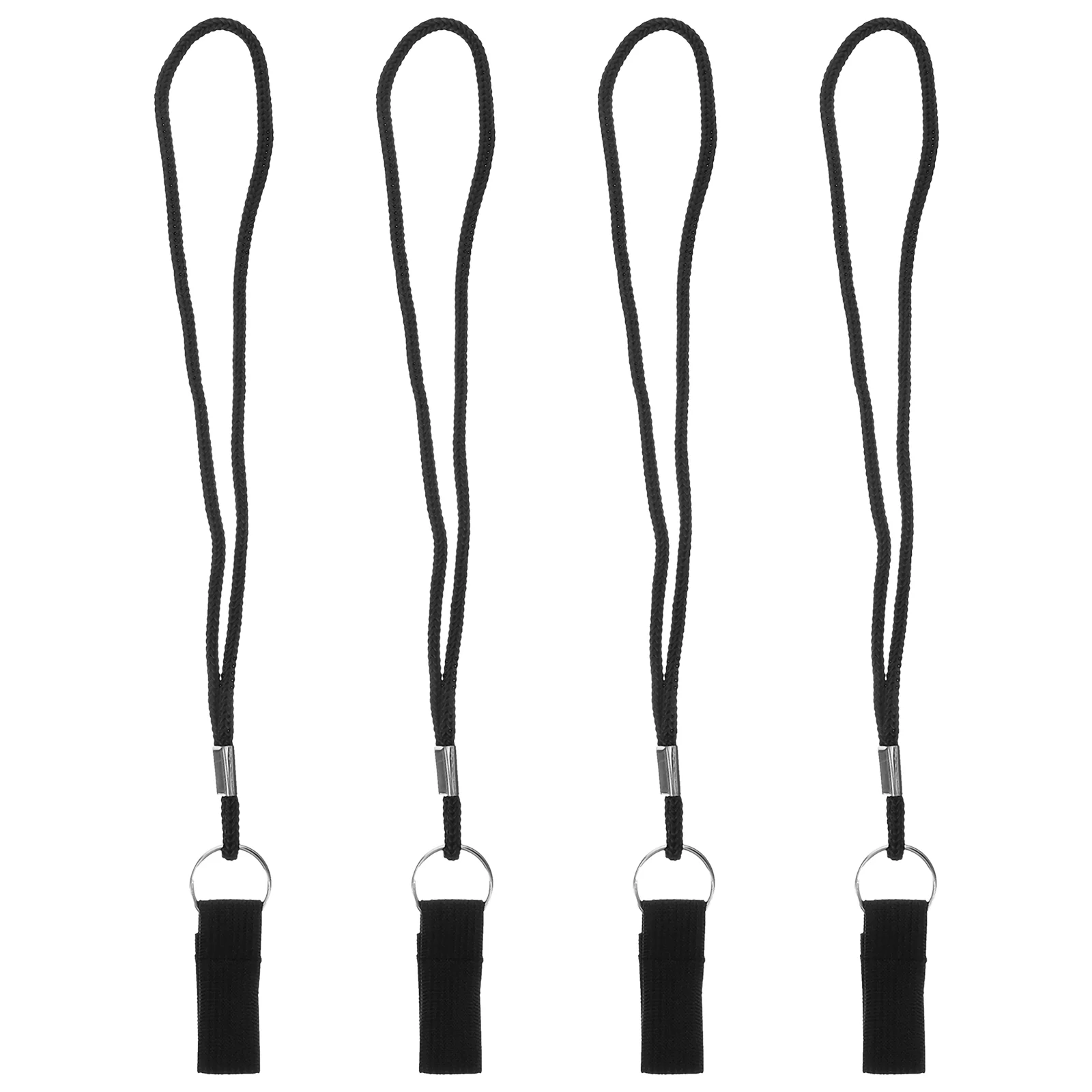 4 Pcs Old Man Crutch Rope Lanyards Cane Holder Walking Stick Anti Lost Straps Anti-lost Belt Polyester Elder Canes