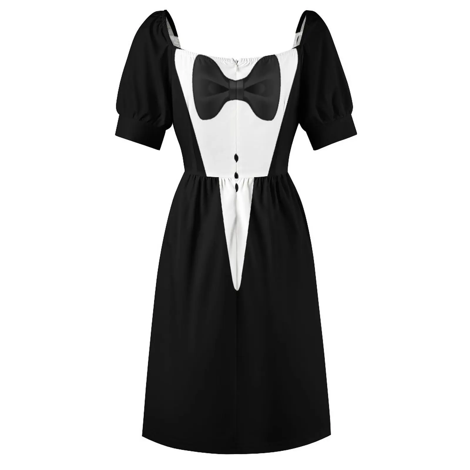 Smoking T-Shirt - Tux T-Shirt ärmelloses Kleid Kleid für Frauen sexy Kleid für Frauen