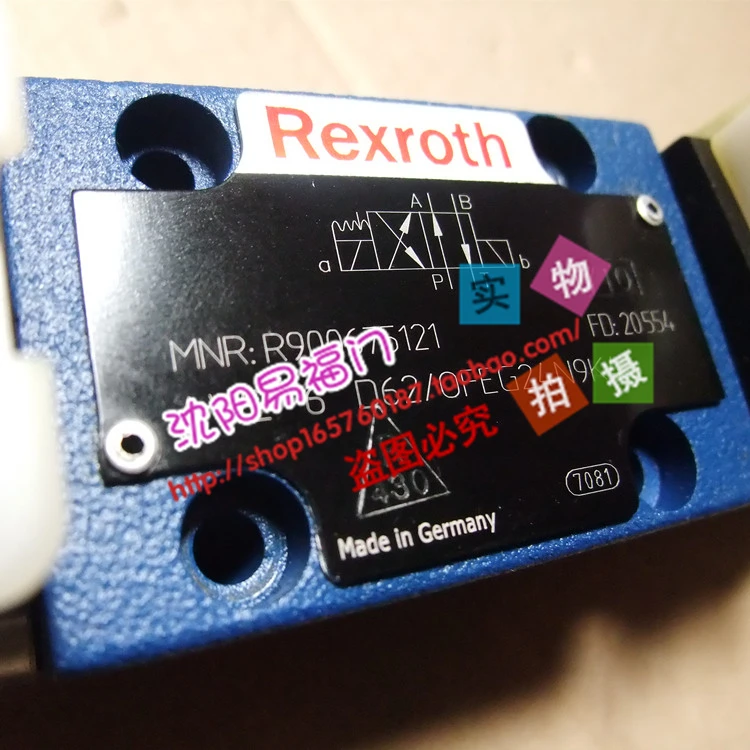 Rexroth R900675121 Brand New Original Genuine 4WE6D62/OFEG24N9K4 Fake One Penalty Ten Physical Photos