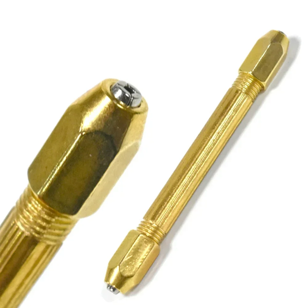Mini Hand Drill Set W/ 10pcs High-Speed Steel Twisted Drill Bit Set  Rotary Tools For ModelsHobbyDIYWood Craft Hand Tools