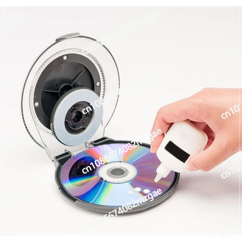 CD Repairer for CD/DVD Disc Blue Light Repair of Scratches, Data Recovery Maintenance and Cleaning Equipment System