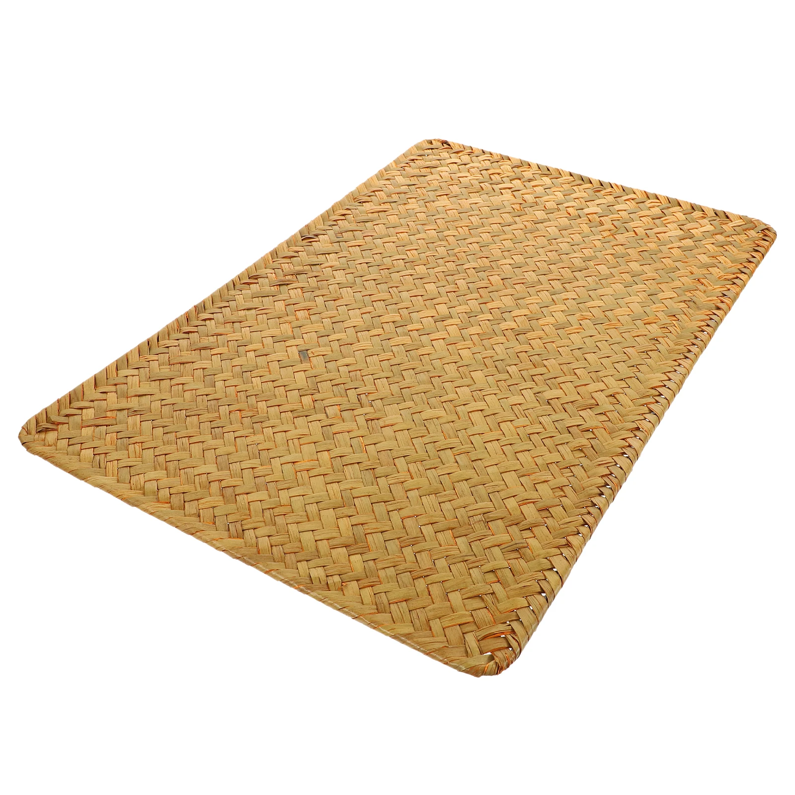 

Seagrass H made Straw Placemat Woven Bamboo Mats Rectangular Table Accessories Rustic Style Place Mats Dining Table Decor