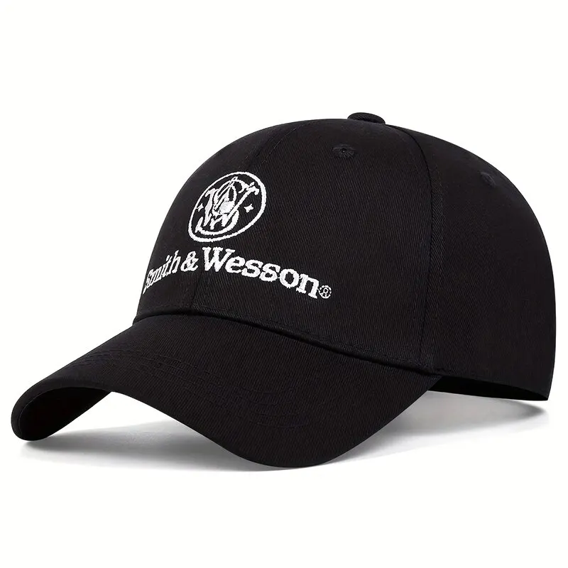 Fashion Smith Wesson Embroidery Hip Hop Hats Outdoor Adjustable Casual Baseball Caps Sunscreen Hat