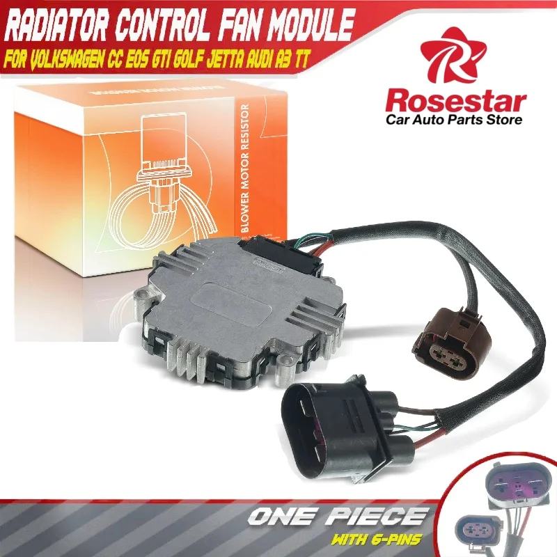 

1 шт. модуль управления вентилятором охлаждения двигателя для VW CC EOS GTI Golf Jetta Passat Audi A3 FCM109, 1K0959455FR, 3C0959455F