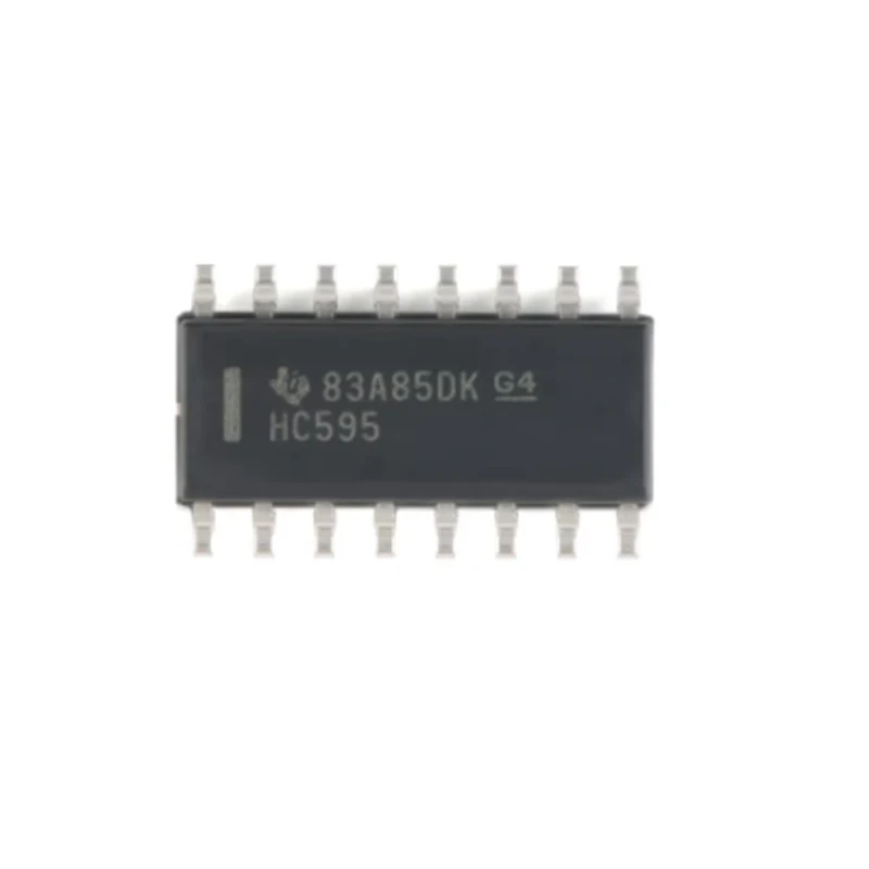 SN74HC595DR SOP-16 8-bit shift register for tri state output register Brand New Original Factory