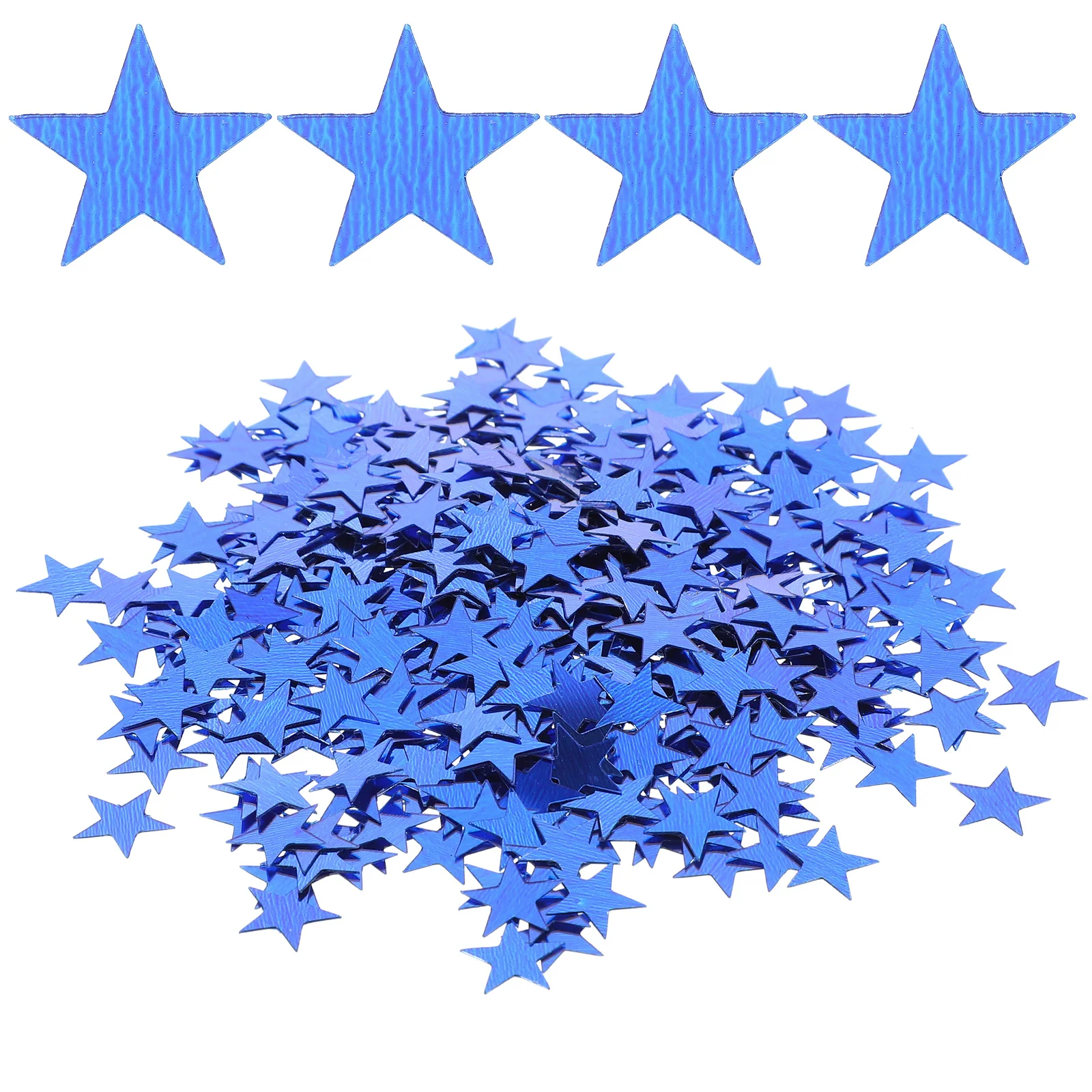 

2000Pcs Safe Long Term Use Pentagram Shape Confetti Beautiful Colors Table Confetti for Parties Birthdays Weddings