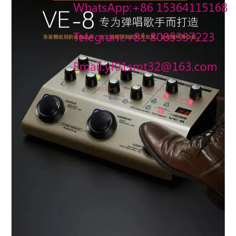 Roland VE-8/VE-20 Phrase Loop Folk Electric Box Acoustic Guitar Playing Vocal Effects