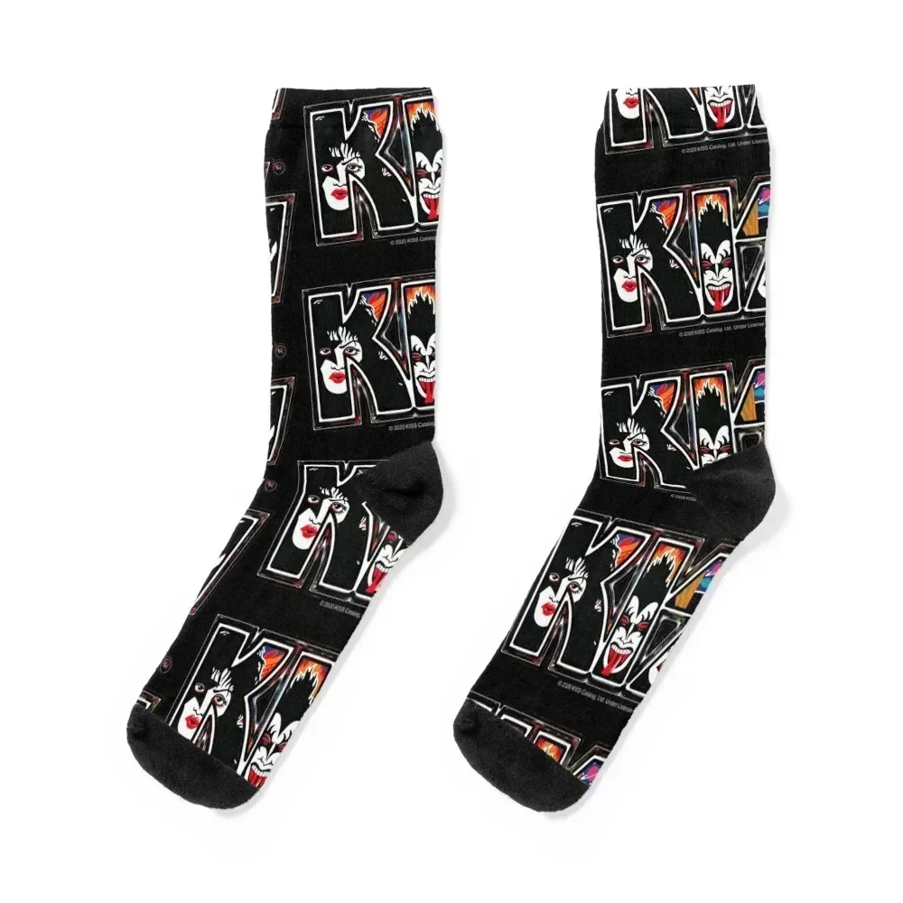 

KISS  rock music band - Rock and Roll Over Style 3 Socks hip hop cotton Socks For Girls Men's