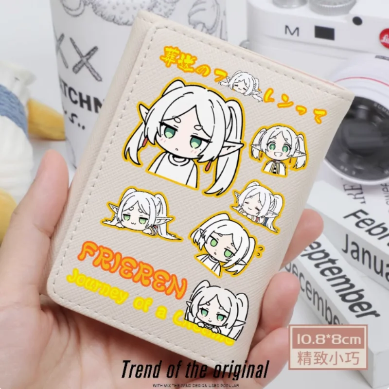 

Anime Frieren: Beyond Journey's End Fashion Wallet PU Purse Card Holder Hasp Money Bag Cosplay Gift B1842