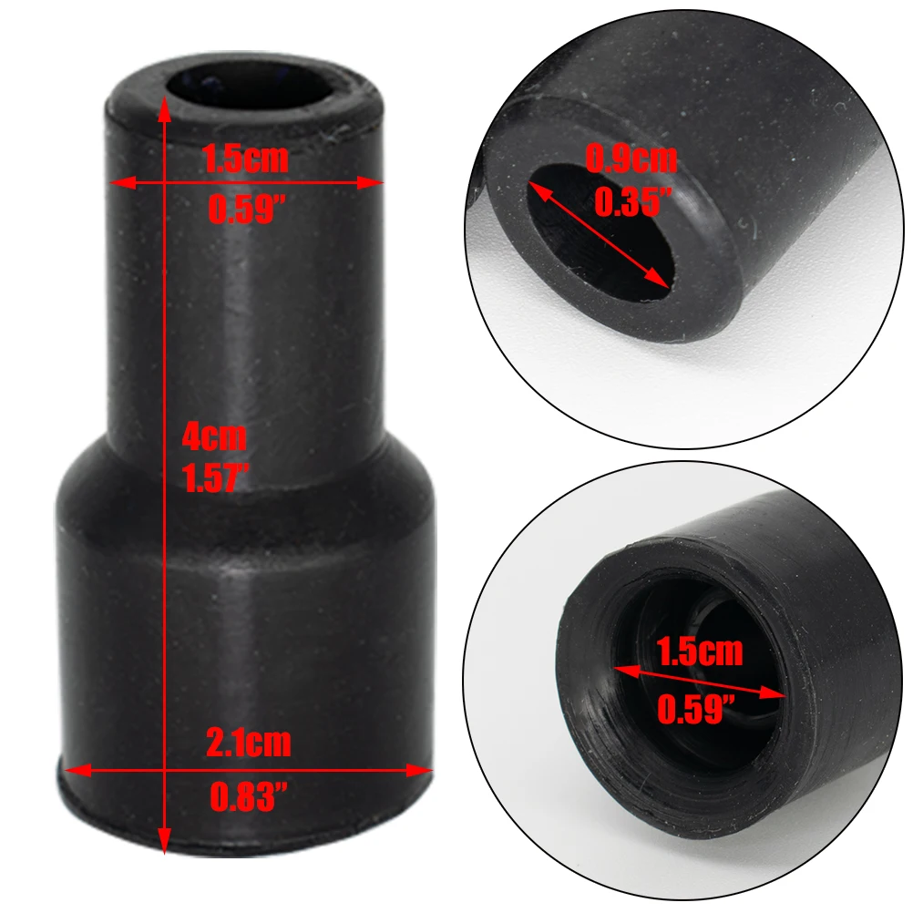 에릭의 와이퍼 4X 점화 플러그 캡 커넥터, 점화 코일 코일 플러그 팁 고무 커버, 도요타 야리스 바이오스 캠리 코롤라 프리우스용