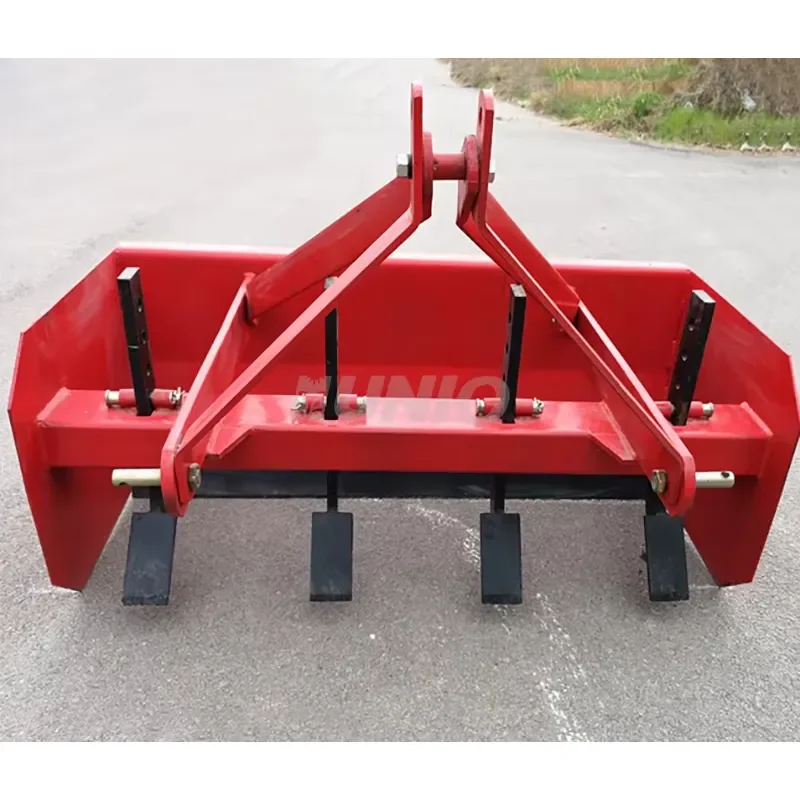 for Tractor Box Blade Box Scraper Land Grader Blade Farm Equipment High Quality Agricultural Implements Best Price