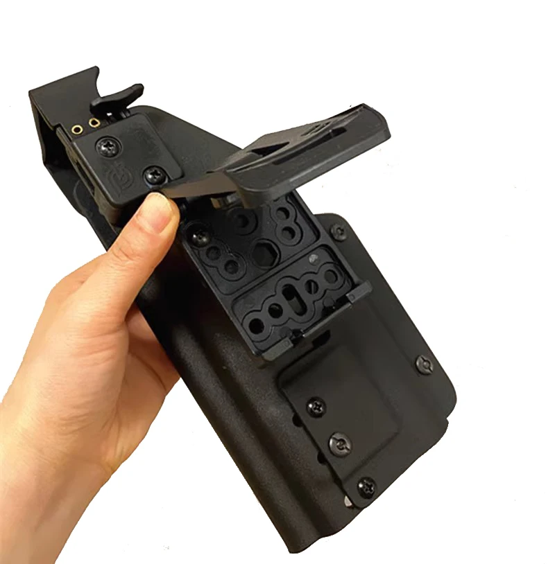 Tactical universal  Downlight Flashlight Gun Holster for vp9/tP99/p320/p1/glock/MP40/TLR1/x30 lower mount torch