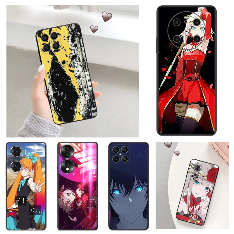 Soft Anti-Drop Phone Case For Honor X7b X6 70 90 X8 b X9A X9B Magic5 Pro X8A X6A 8X Takt op.Destiny Pixel 8A 7A 6A 6 7 8 Cover