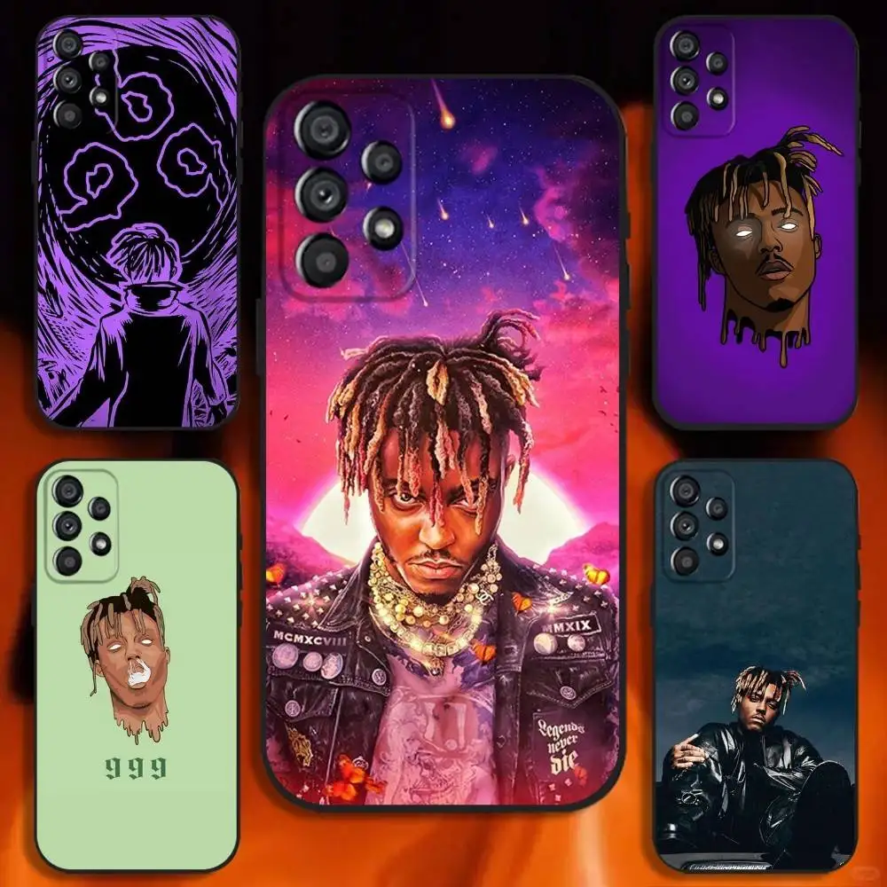 

Rapper J-Juice W-Wrld Phone Case For Samsung Galaxy A20,A21s,A22,A31,A32,A52,A53,A72,73,A80 Soft Black Cover