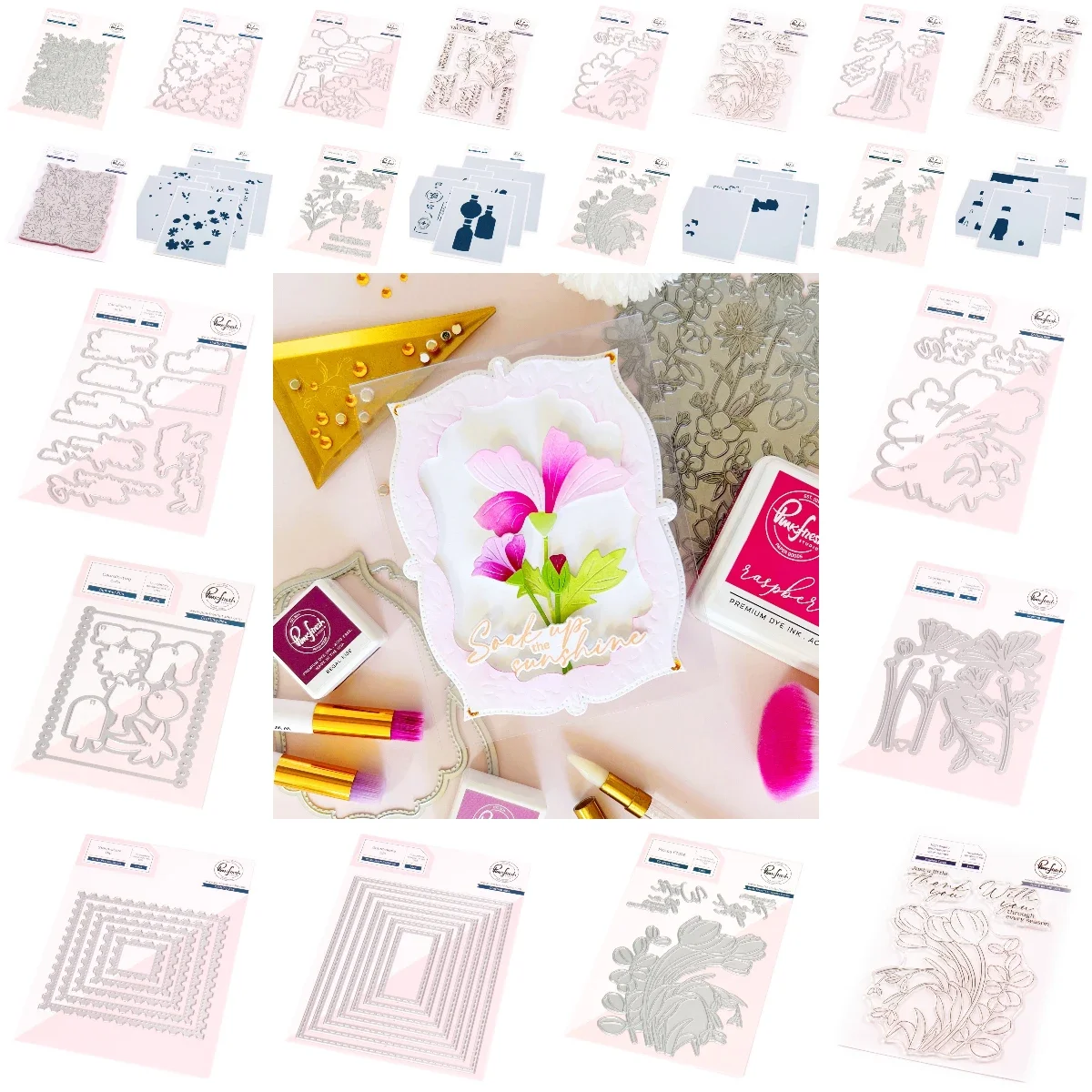 

Keepsakes of the Heart 2025 New Dies Stamps Stencil Scrapbook Diary Decoration Embossing Template Diy Greeting Card Handmade