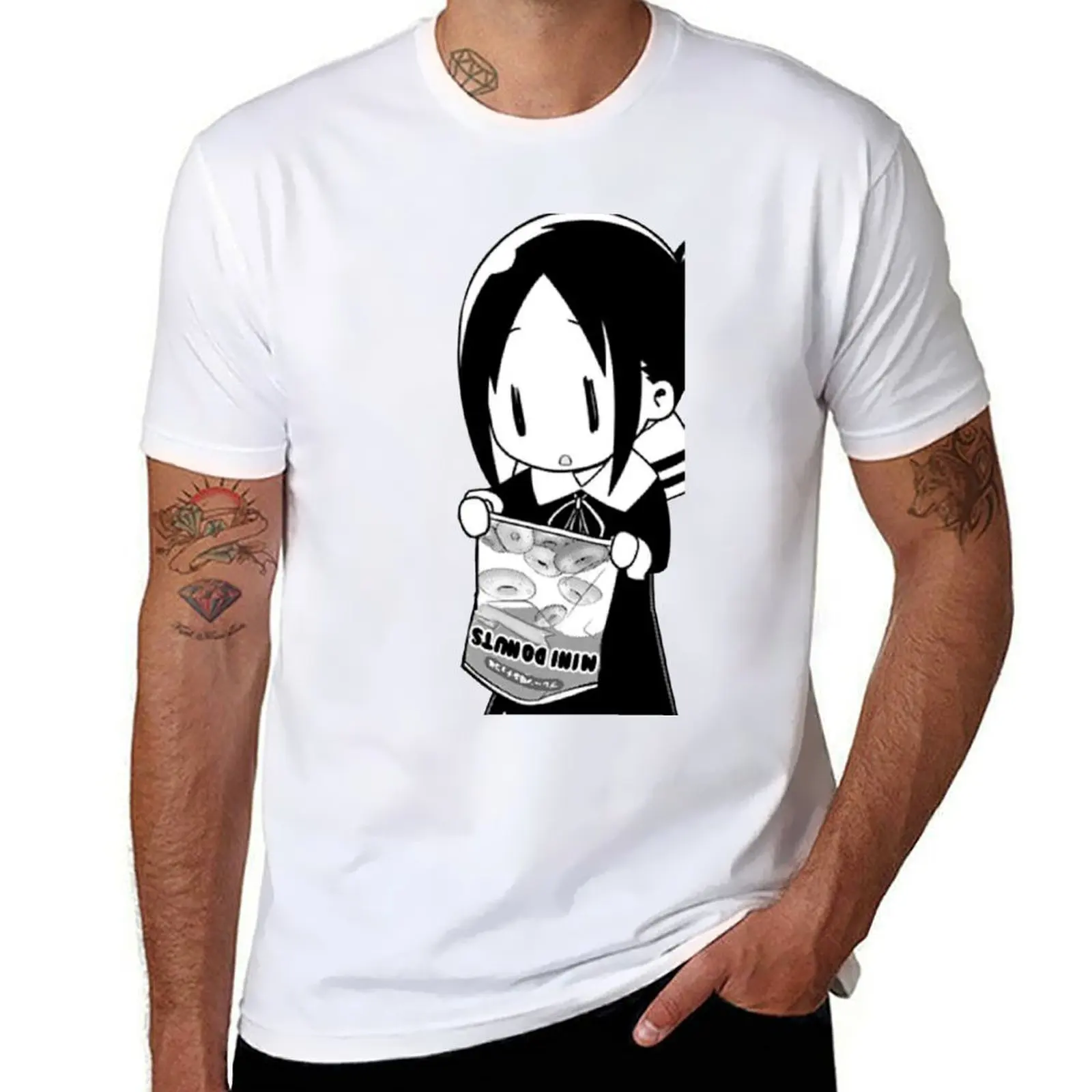 

100% cotton Chan T-Shirt shirts shirts Snack for printed Kaguya t t man