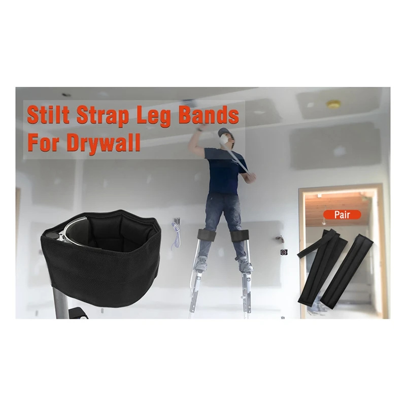 1 Pair Stilts Straps Comfortable Stilt Straps Padded Wide Stilt Straps Leg Bands Work With Various Brands Of Stilts