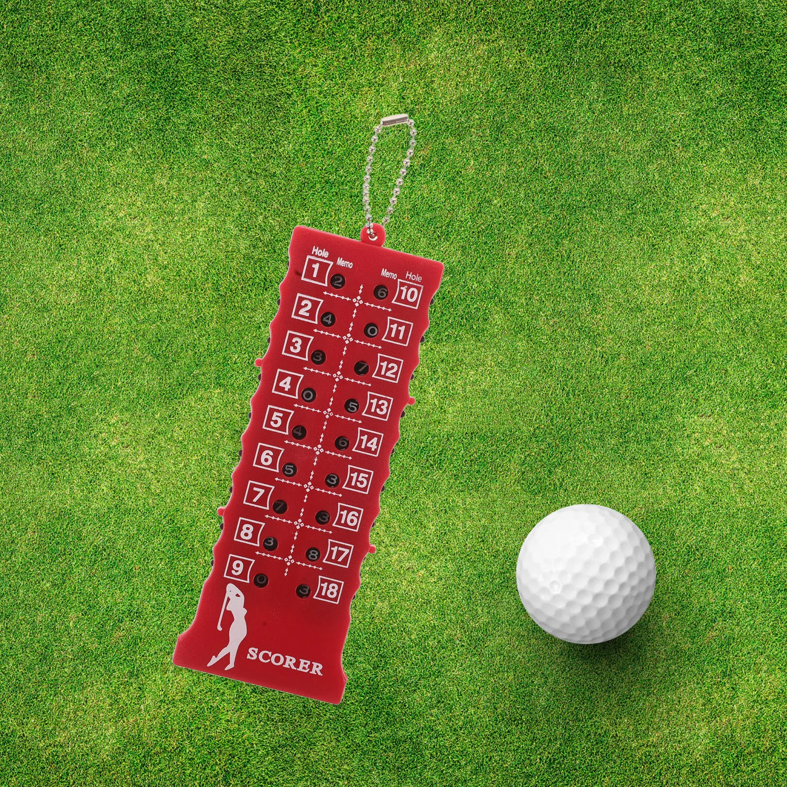 

Portable Golfing Scoring Device Vibrant Color Golf Stroke Counter Scorekeeper for Amateur and Professional Players Tournament