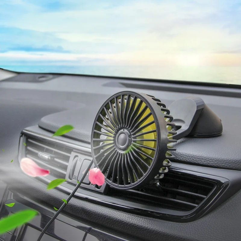 

Новый портативный автомобильный оконный вентилятор F402, 5 В, USB автомобильная вентиляция с присоской, черные дорожные аксессуары