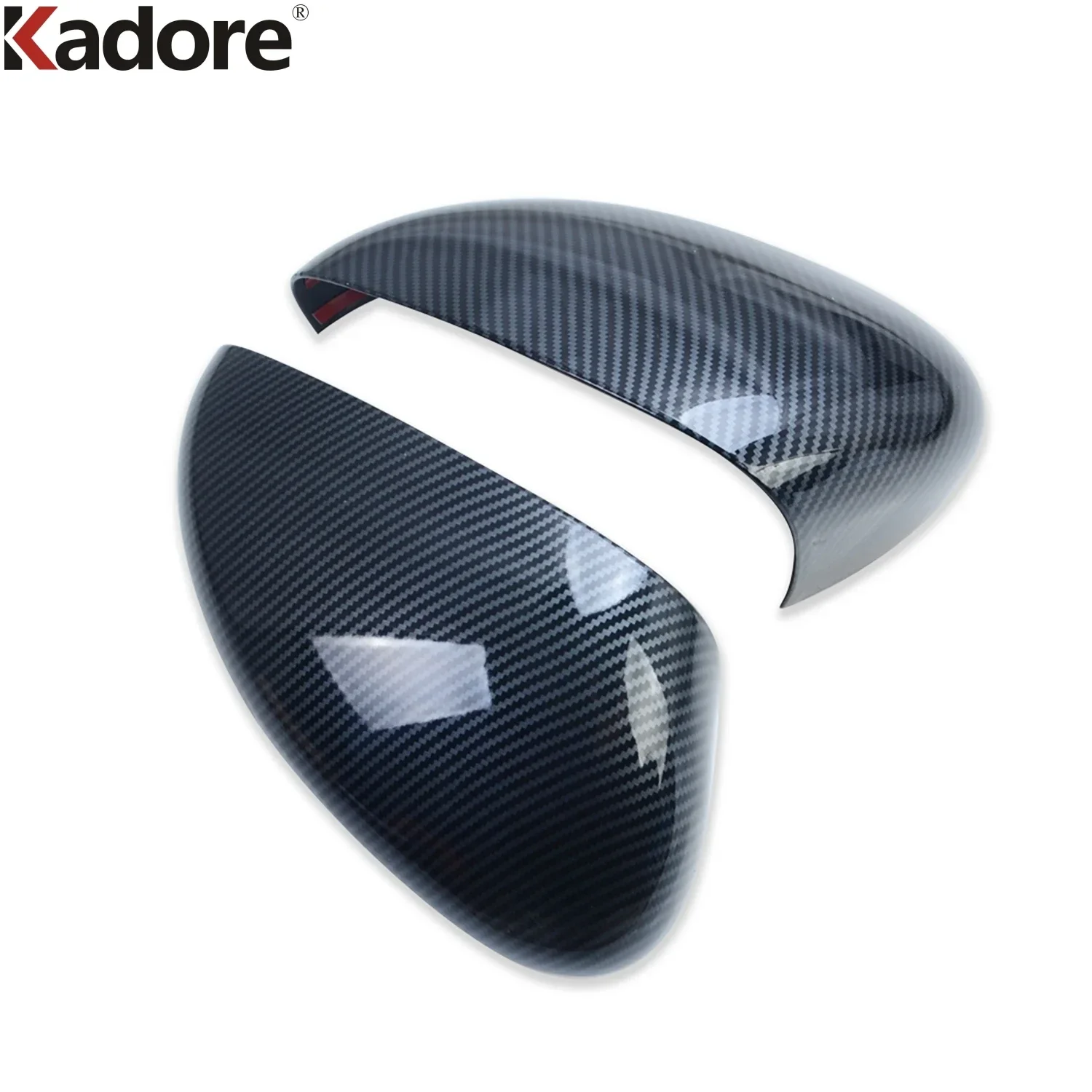Rearview Mirror Cover Trim For Ford Kuga Escape 2020 2021 2022 2023 2024 Chrome Car Side Wing Mirrors Cap Overlay Accessories