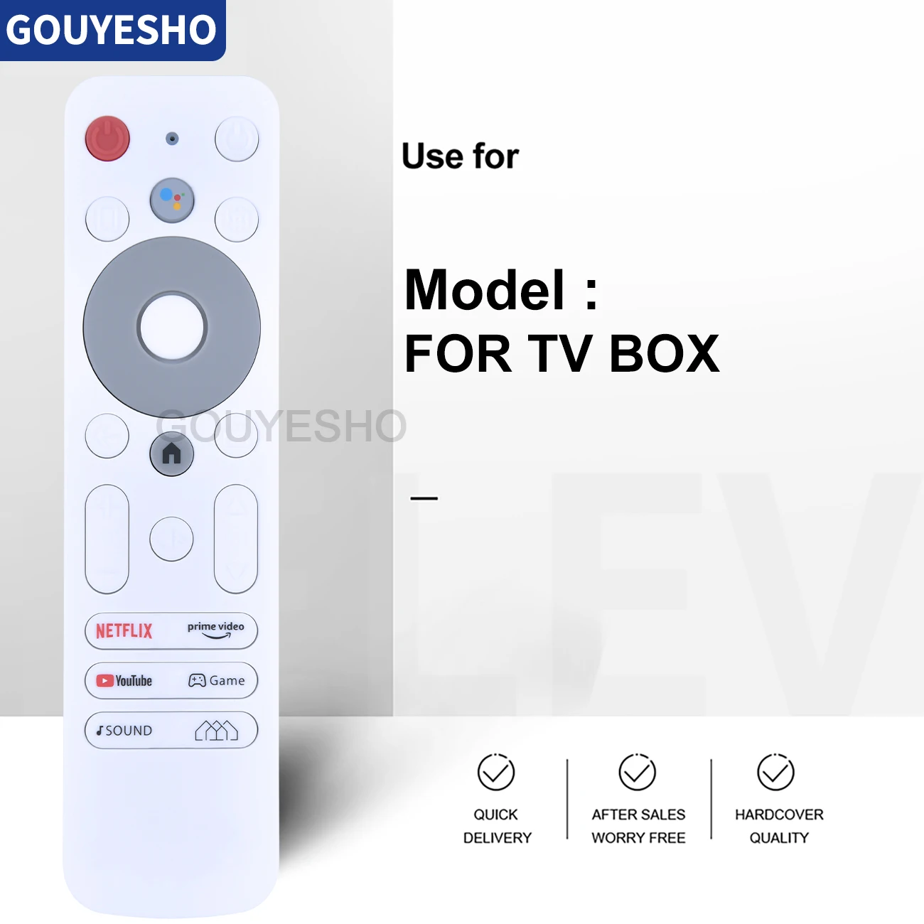 New Voice Remote Control For Home Hub Homatics Box Q 4K UHD Android TV