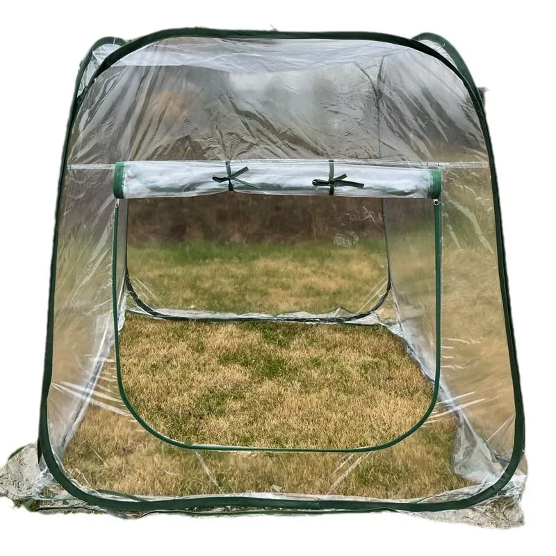 Serre miniature pliable en PVC durable, transparente, pour jardin, protection contre les insectes, pour plantes succulentes