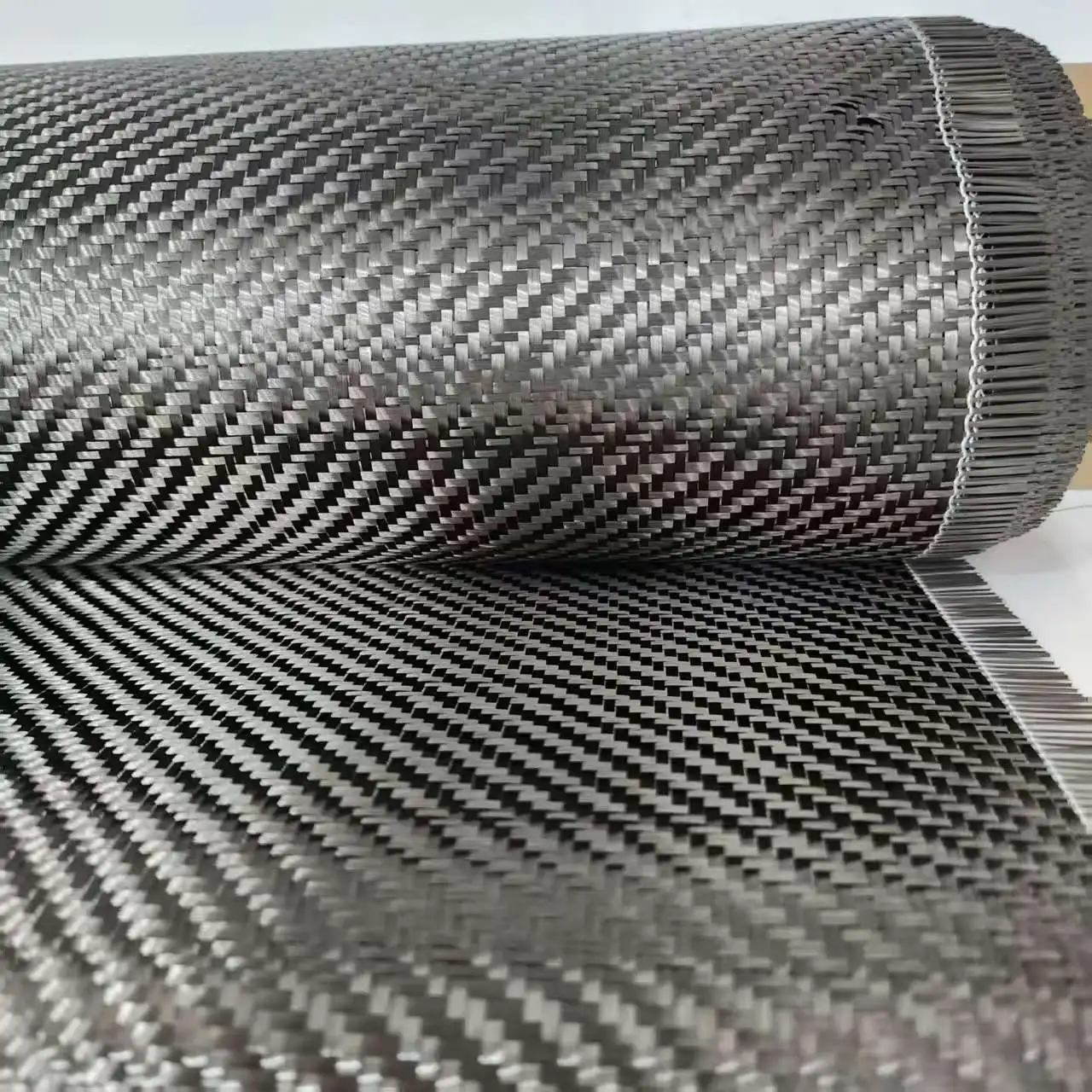 3K Hexagon Woven Carbon Fiber Fabric Roll, Waterproof Lightweight Cloth for Outdoor Luggage Bags and Automobile Industrial Match