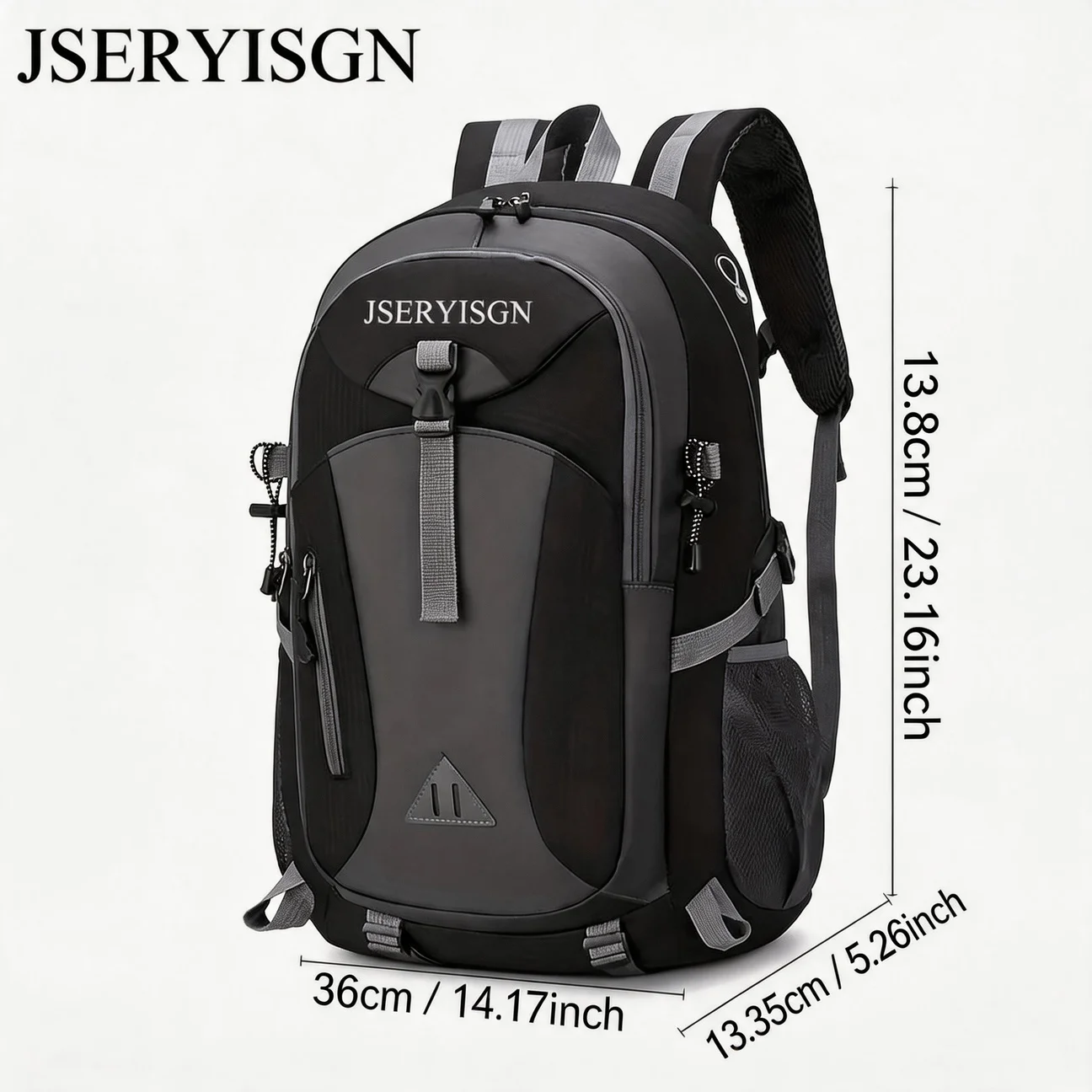 Clean Design 25L Backpack, Padded Laptop Compartment Casual Rucksack for Commuting and Weekend