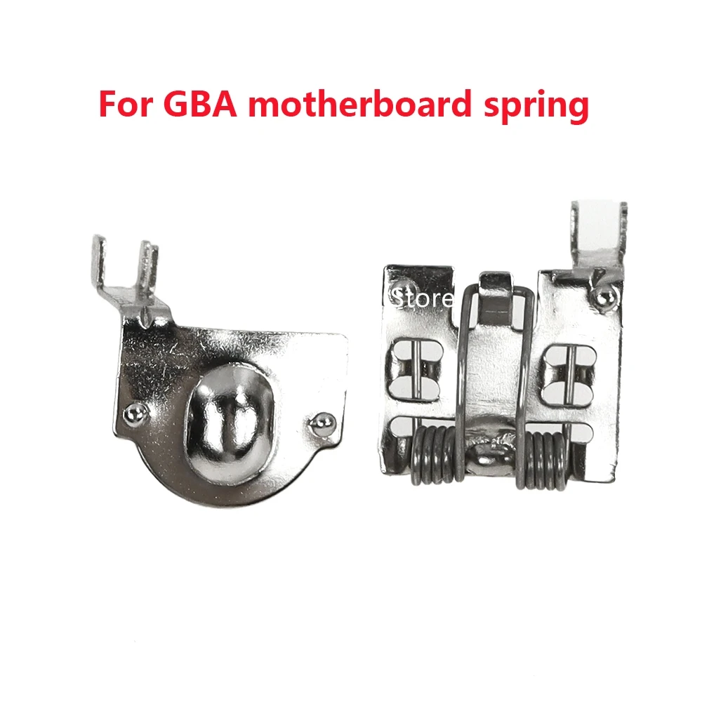 Per GB GBC GBA GBP Terminali batteria della scheda madre Contatti a molla Alloggiamento Supporto a molla batteria per GameBoy Advance Color Console