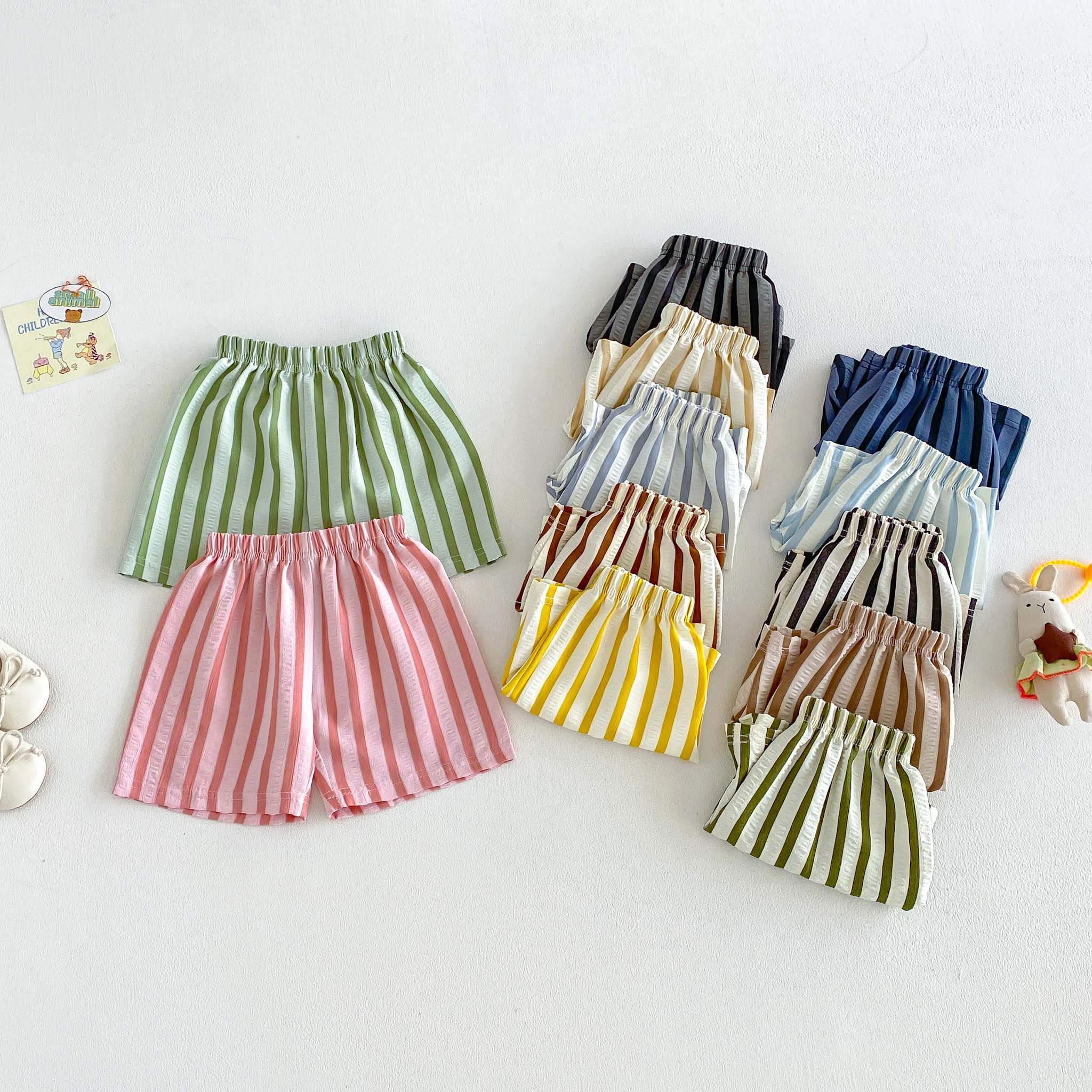 Summer Clothing Boutiques - Nuovi Pantaloncini Estivi a Righe per