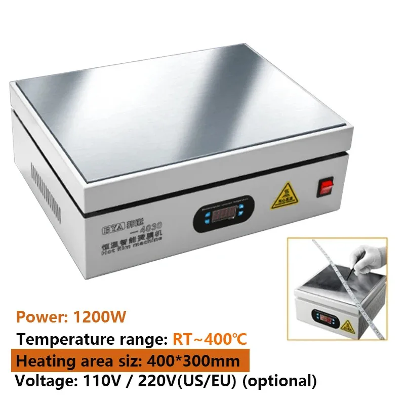 

300*400mm Heating Station Electronic Hot Plate Table Preheating Platform 0~400 ℃ For BGA PCB SMD Phone LCD Touch Screen Repair